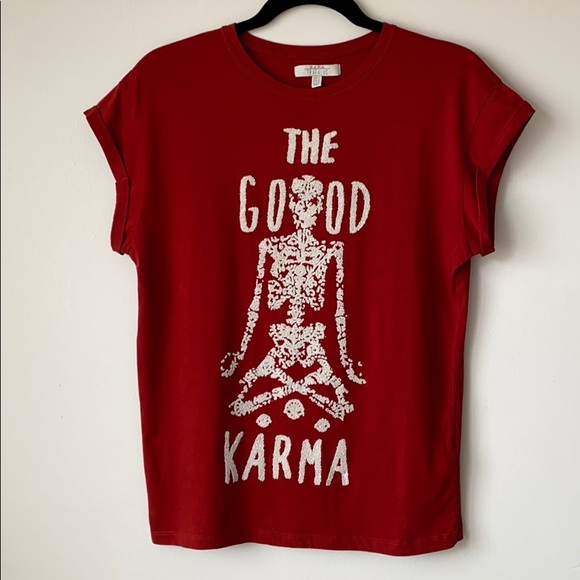 Zara Beaded T-Shirt - Picture 2 of 3